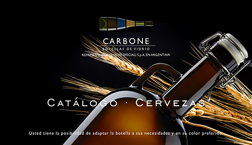 Catálogo Botellas de vidrio Cervezas